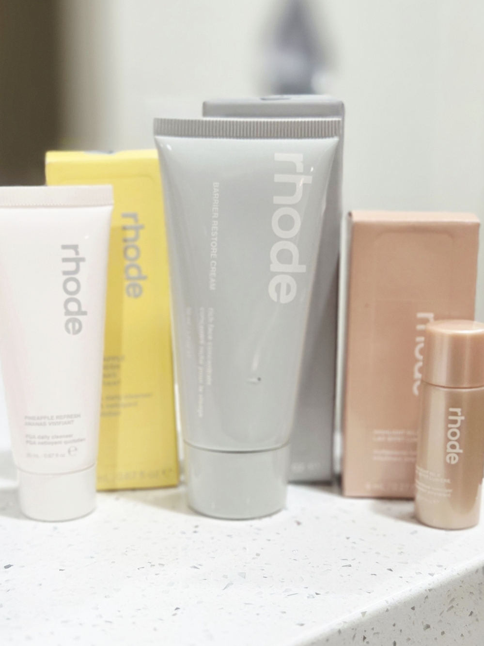 RHODE  Restore Cream/Highlight Milk/ Pineapple Refresh Bundle
